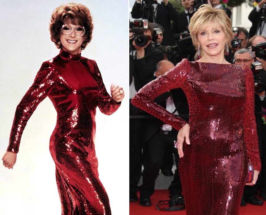 Tootsie versus Jane Fonda au Festival de Cannes. Aucune ne fera tapisserie...